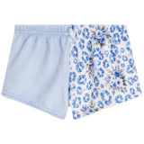 Leopard Flowers Plush Short