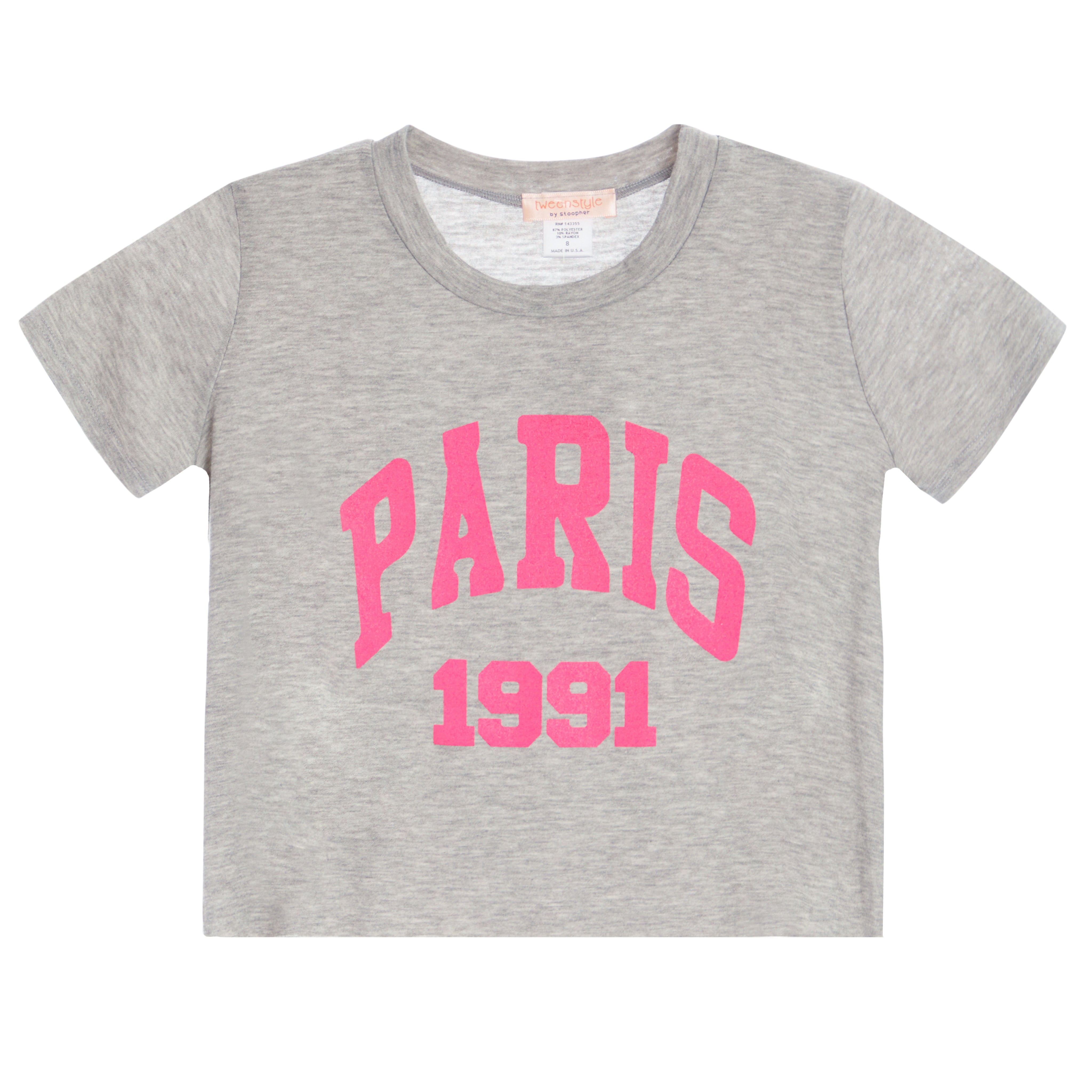 Paris Short Sleeve Tee - Denny's