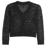 Button Front VNeck Cardigan Sweater - Denny's