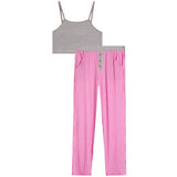 Tank And Stripe Pant Loungewear Set