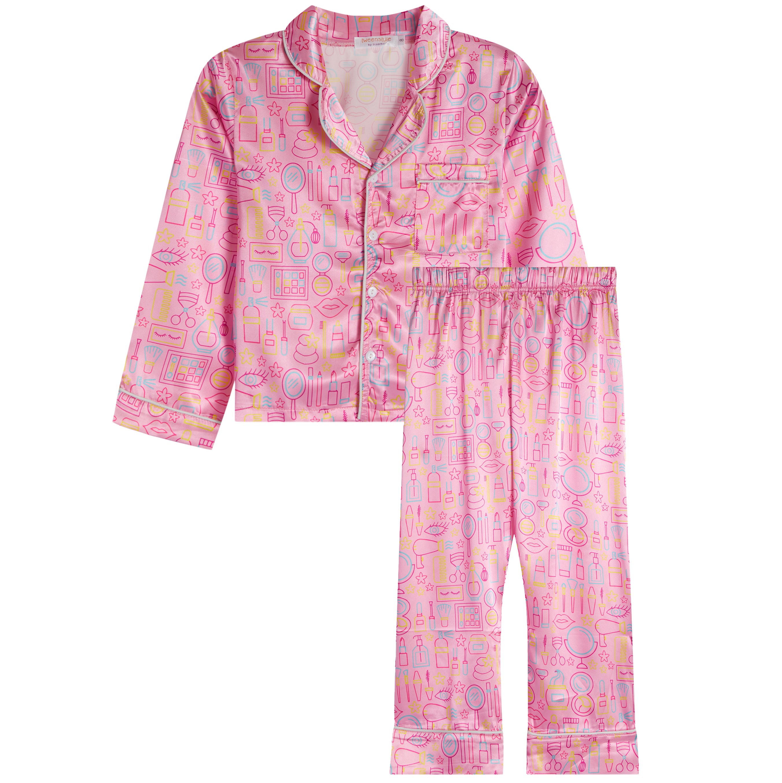 Beauty Sleep Satin 2pc Set - Denny's