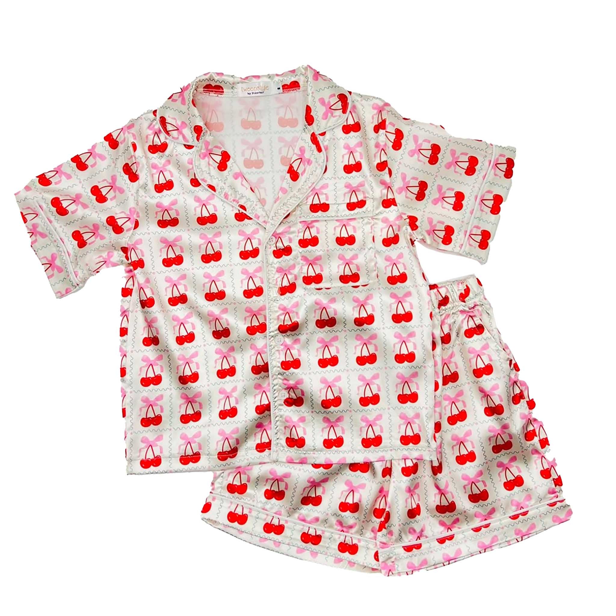 2pc Cherries Short Set - Denny's