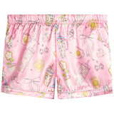 2pc Spring Things Satin Short Set - Denny's