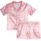 2pc Spring Things Satin Short Set - Denny's