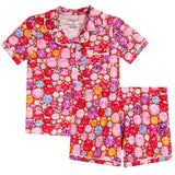 2pc Jewels Print Bamboo Set
