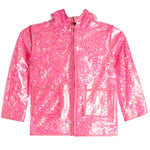 Pink Sequin Raincoat - Denny's