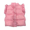 Ruffle Puffer Vest With Bows - Denny's