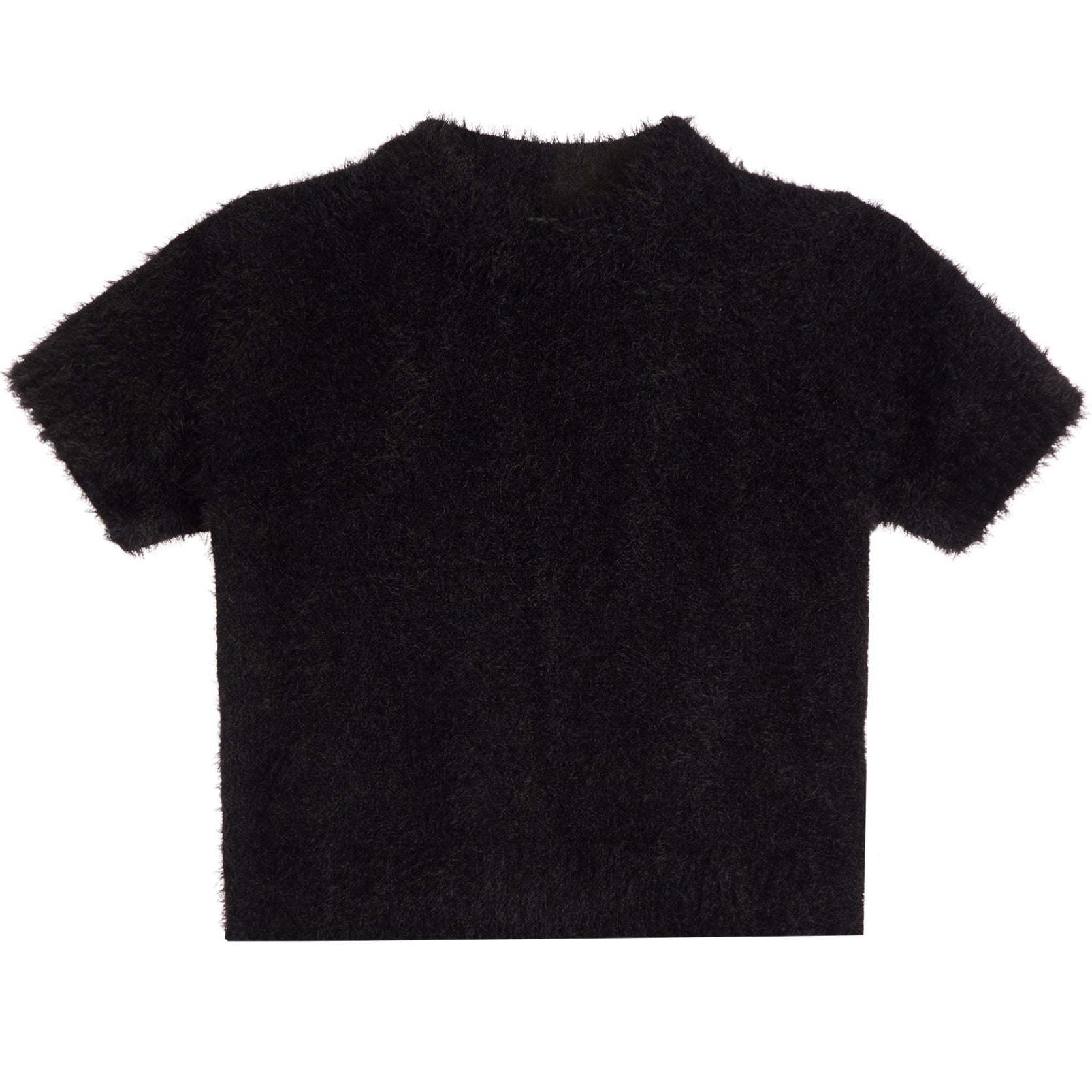 Black eyelash sweater