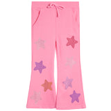 2pc Sequin Stars Sweatpant Set