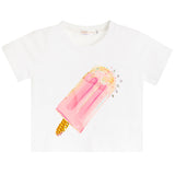 Short Sleeve Tee With Bling Popsicle