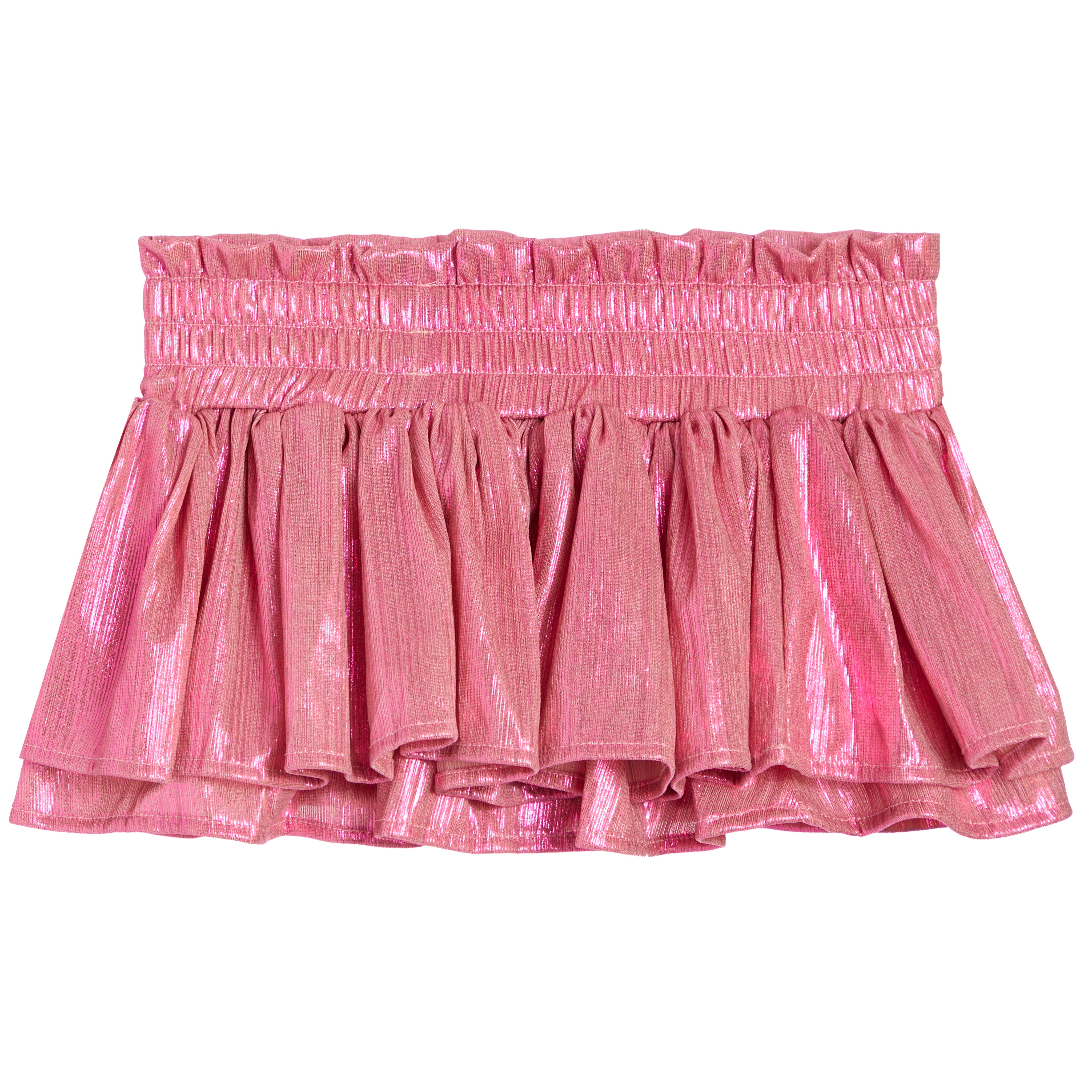 Shiny Smock Waist Skort - Denny's