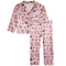 2pc Movie Night Print Satin Pant Set - Denny's