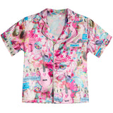 2pc Satin Short Set - Denny's