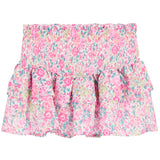 2pc Floral Smock Top and Skirt Set