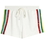 2pc Rainbow Sequin Stripe Shortset - Denny's
