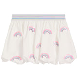 Rainbow Sequin Bubble Skirt