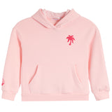 Sweatshirt With Hibiscus Palm Trees