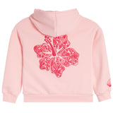 Sweatshirt With Hibiscus Palm Trees
