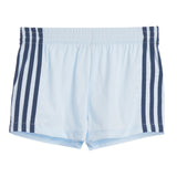 Navy Triple Stripe Short