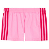 Red Triple Stripe Short