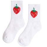 Strawberry Crew Sock - Denny's