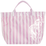 Stripe Waterproof Beach Bag
