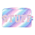 Stuff Quilted Pouch - Denny's