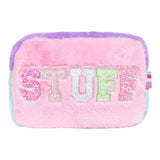 Stuff Faux Fur Pouch - Denny's