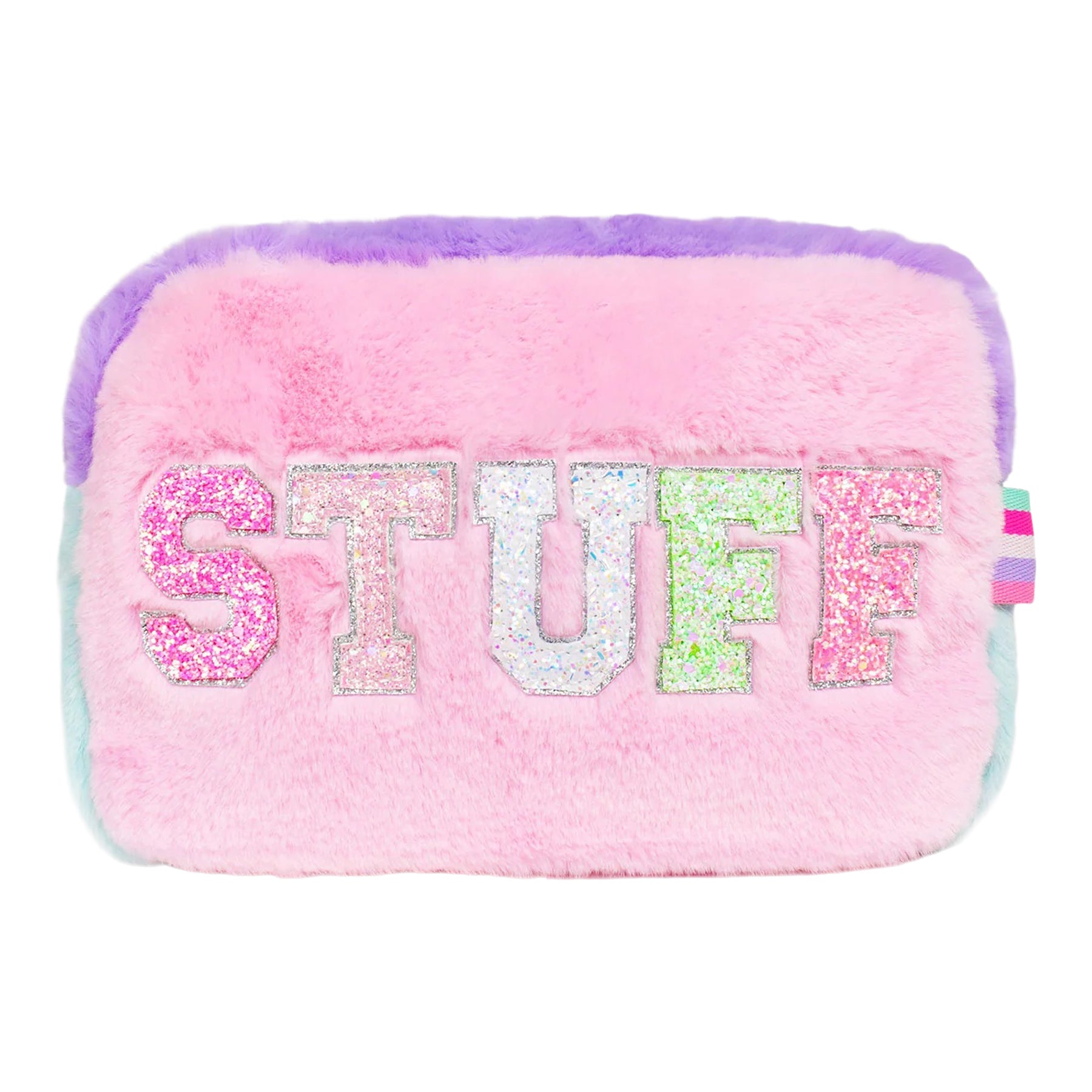 Stuff Faux Fur Pouch - Denny's