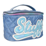Stuff Denim Train Case - Denny's
