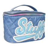 Stuff Denim Train Case - Denny's