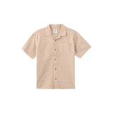 Seetsucker Plaid Woven Shirt