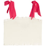 Sunny Contrast Straps Smock Top - Denny's