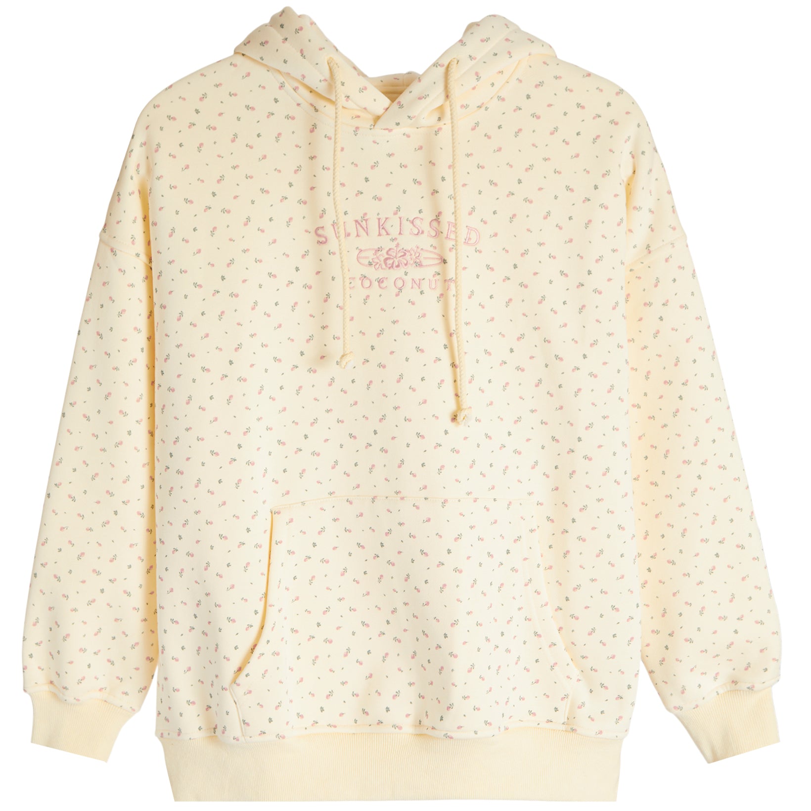 Sunkissed Floral Roses Hoodie - Denny's