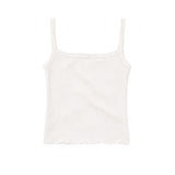 Susan Lace Trim Tank