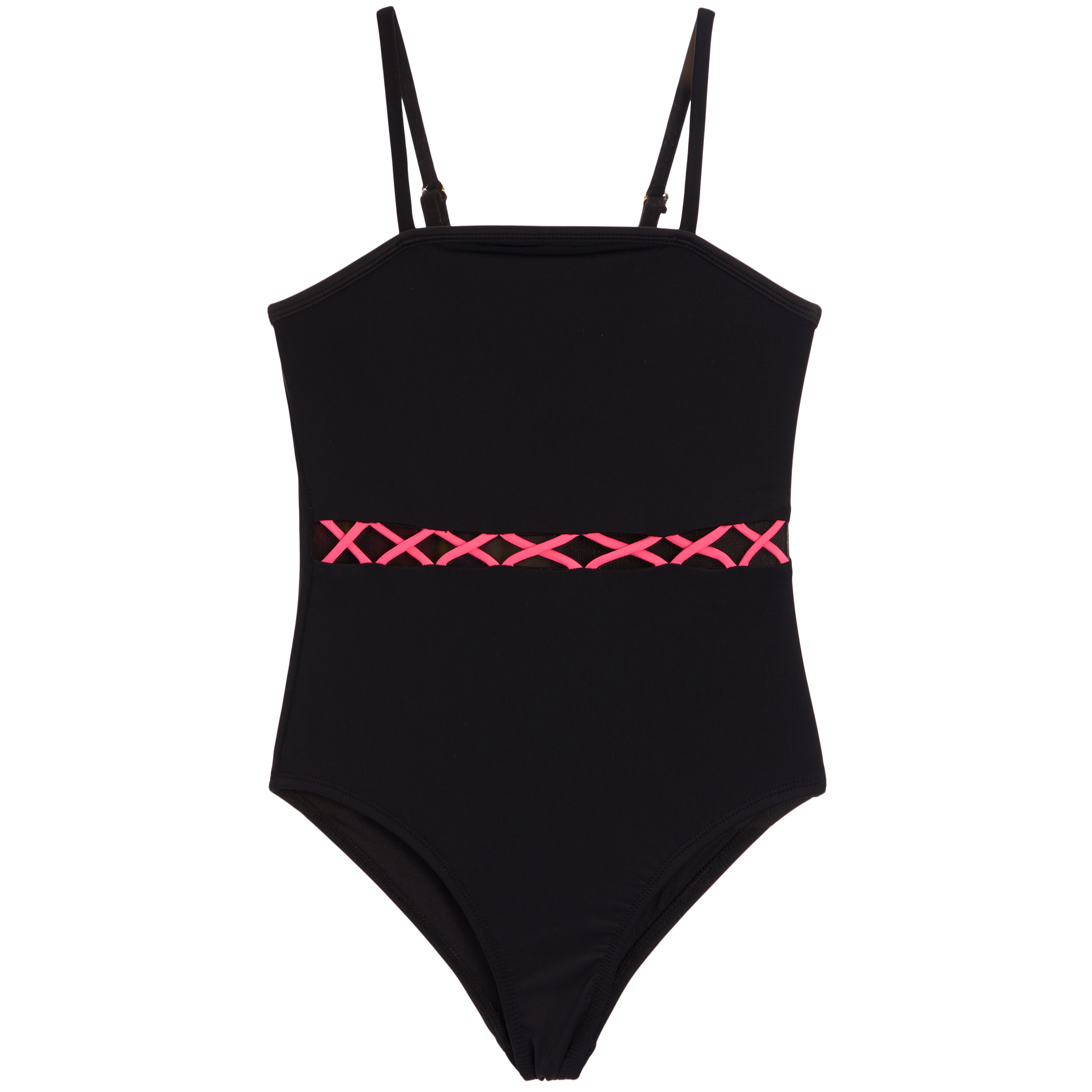 1pc Bridget Criss Cross Middle Bathing Suit - Denny's