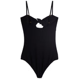 1pc Amy Knot Front Bathing Suit - Denny's