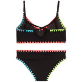 2pc Multi Whipstitch Sahara Bikini