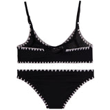 2pc Sahara Bikini With White Whipstitch