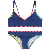 2pc Sahara Bikini With Multi Whipstitch