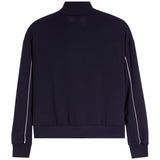 Side Stripe Cloud Zip Up