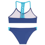 2pc Emilia Bikini With Azure Trim