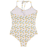 1pc Swan Allover Lemons