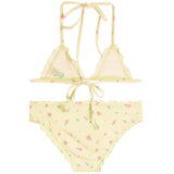 2pc Tanner Ditsy Bikini With Ruffle Trim