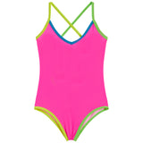 1pc Brooke Neon Binding Bathing Suit - Denny's