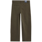 Twill Barrel Leg Pant