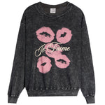 Je Taime Lips Sweatshirt - Denny's