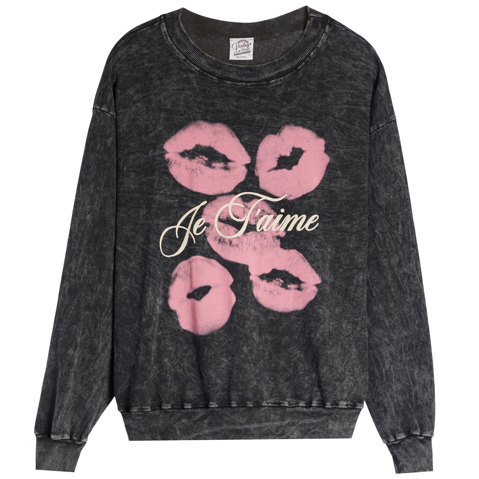 Je Taime Lips Sweatshirt - Denny's