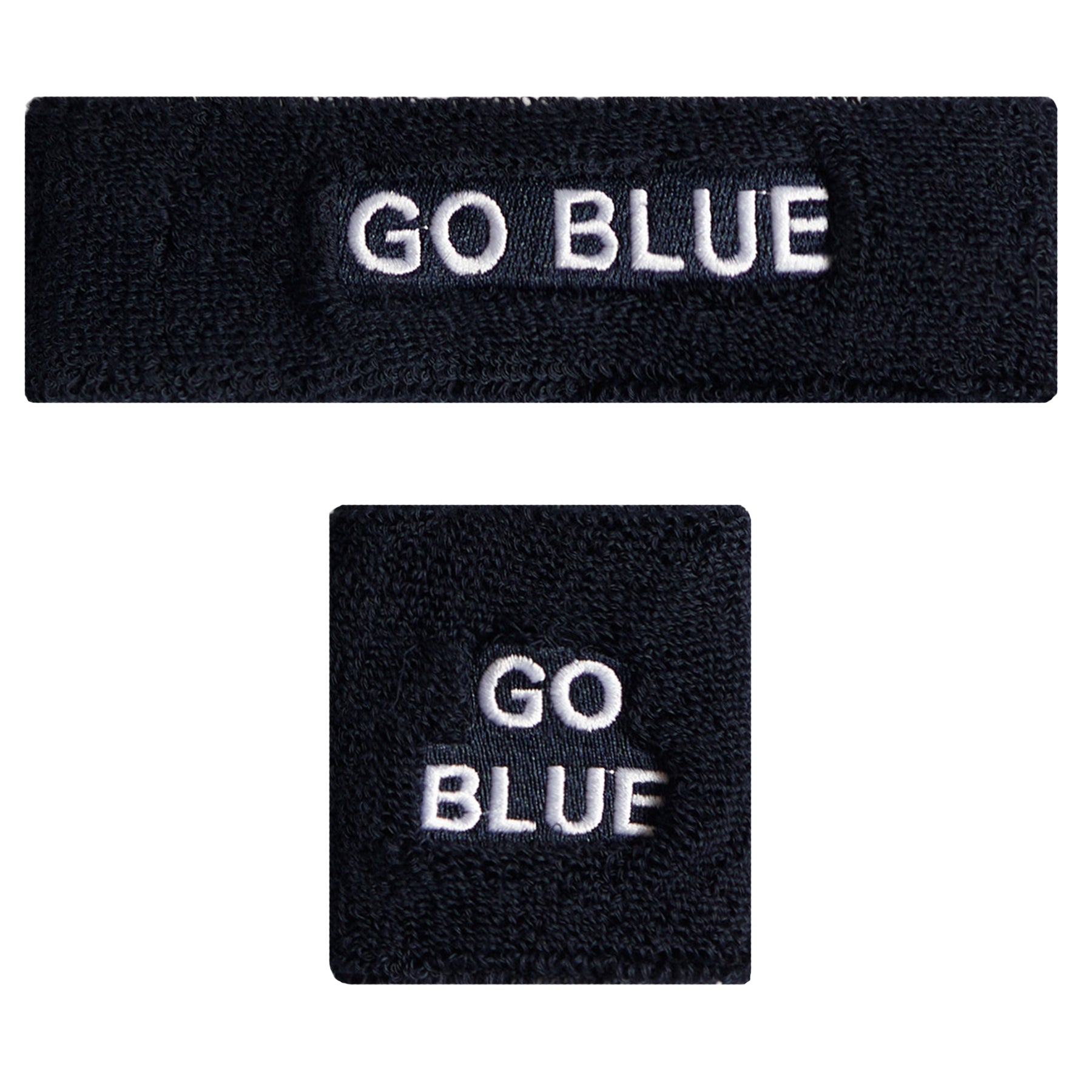 Sweatband & Wristband Set - Go Blue - Denny's