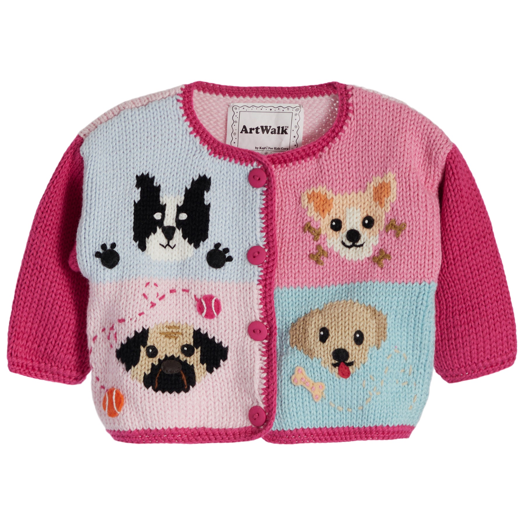 Adorable Puppies Sweater and Hat - Denny's